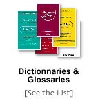 Dictionnairies and glossaries