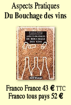Aspects pratiques du bouchage des vins
