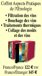 Coffret 4 livres Aspects pratiques de l'oenologie