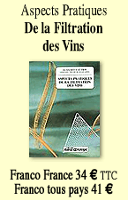 Aspects pratiques de la filtration des vins